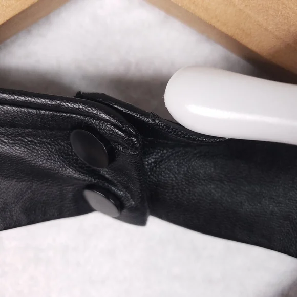 RACHEL Rachel Roy Textured A Line Skater Faux Leather Trim Scuba Dress - Picture 13 of 16